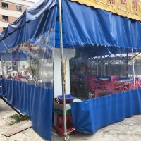 供應(yīng)大排檔保暖透明簾布，廠家批發(fā)定制
